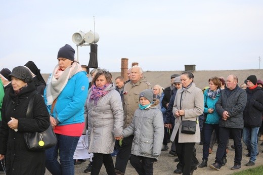 32. Droga Krzyżowa za zmarłych - w byłym KL Auschwitz-Birkenau - 2017