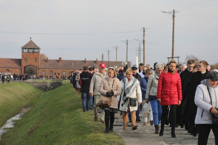 32. Droga Krzyżowa za zmarłych - w byłym KL Auschwitz-Birkenau - 2017