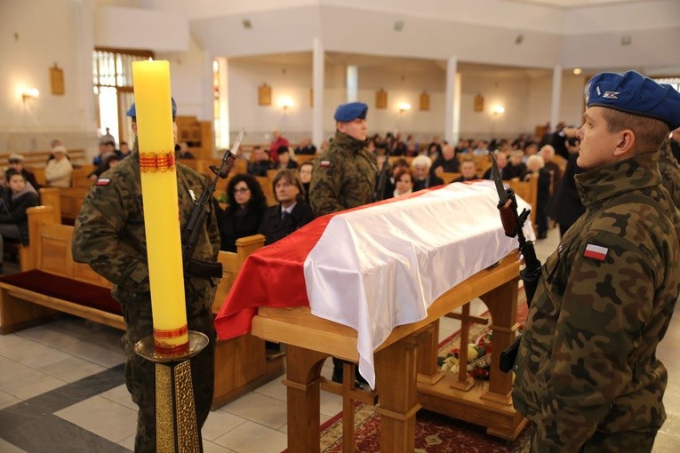 Pogrzeb Ludwika Machalskiego "Mnicha"