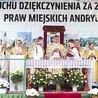 ▲	Dziękczynna Msza św. w intencji mieszkańców. 