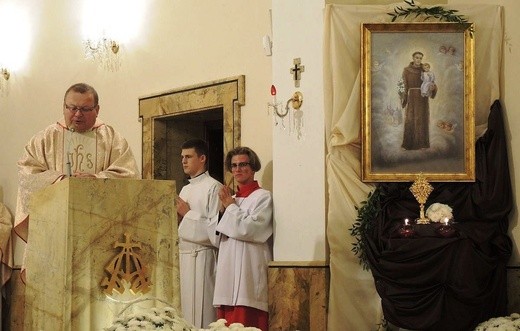Powitanie relikwii św. Antoniego w Wapienicy