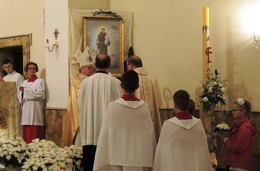 Powitanie relikwii św. Antoniego w Wapienicy