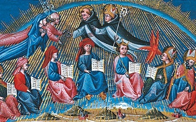 Giovanni di Paolo
Raj, Niebo Słońca 
iluminacja, 1442–1450
British Library, Londyn