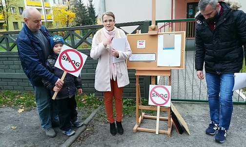 Chcą czystego powietrza dla dzieci [GALERIA]