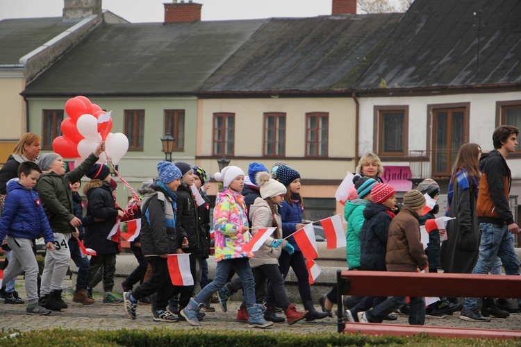 Marsz patriotyczny w Łowiczu