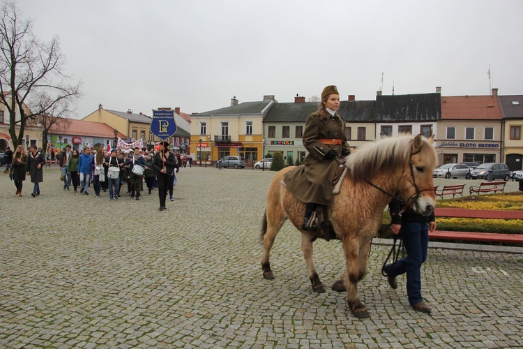 Marsz patriotyczny w Łowiczu