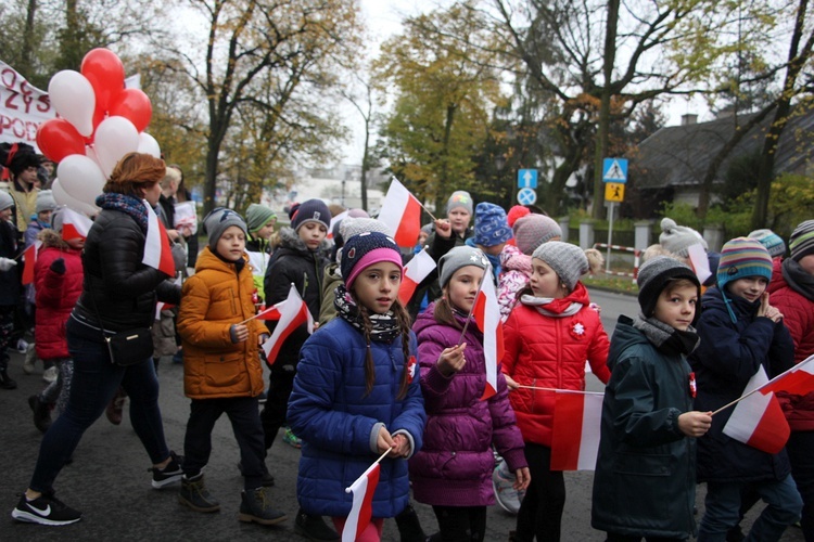 Marsz patriotyczny w Łowiczu