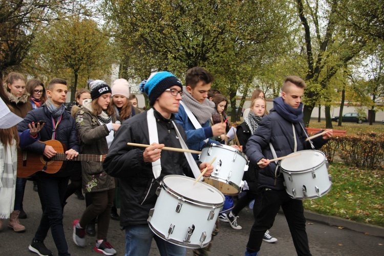 Marsz patriotyczny w Łowiczu