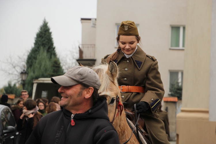 Marsz patriotyczny w Łowiczu