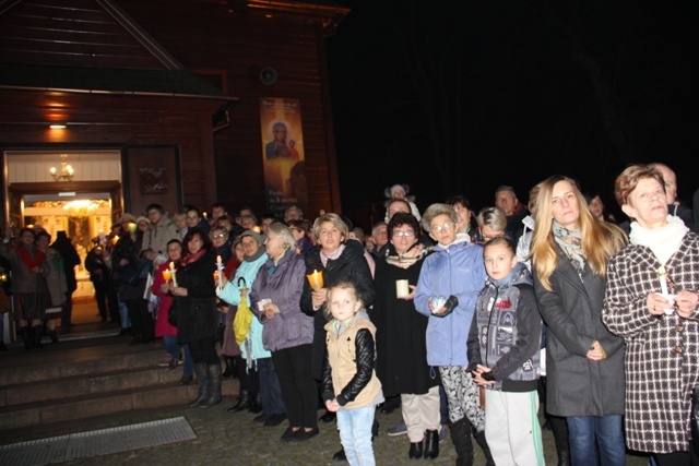 Glinanka powitała Maryję 