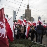 Tysiące flag pod hasłem "My chcemy Boga" 