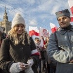 Tysiące flag pod hasłem "My chcemy Boga" 