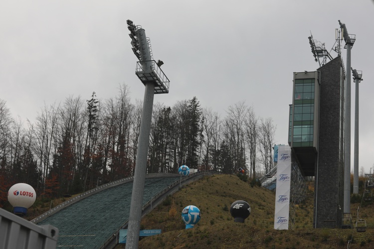 Skocznia im. A. Małysza w Wiśle przed inauguracją PŚ 2017