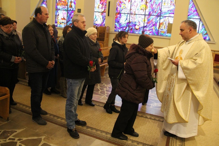 Poświęcenie figur w Sromowcach Niżnych