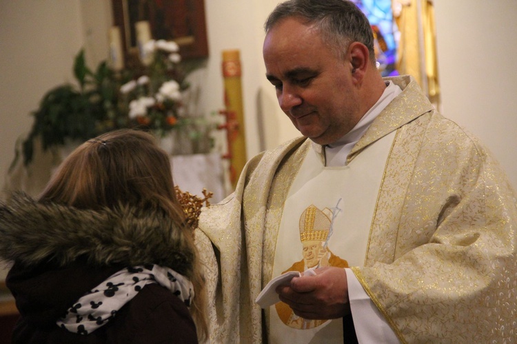 Poświęcenie figur w Sromowcach Niżnych