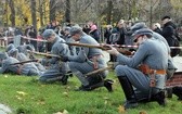 Widowisko batalistyczne "Za Polskę" w centrum Wrocławia