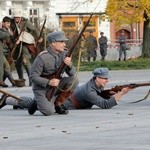 Widowisko batalistyczne "Za Polskę" w centrum Wrocławia