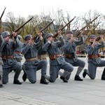 Widowisko batalistyczne "Za Polskę" w centrum Wrocławia