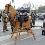 Widowisko batalistyczne "Za Polskę" w centrum Wrocławia