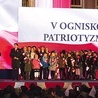 Andrzej Duda na ognisku patriotycznym w Stalowej Woli.