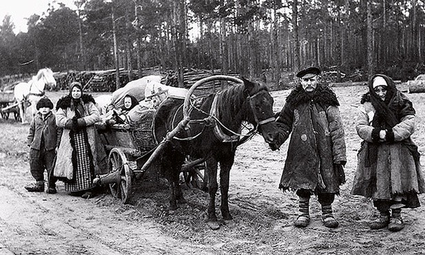 Kadr z fimu „Bieżeńcy (1915–1922)” Jerzego Kaliny.