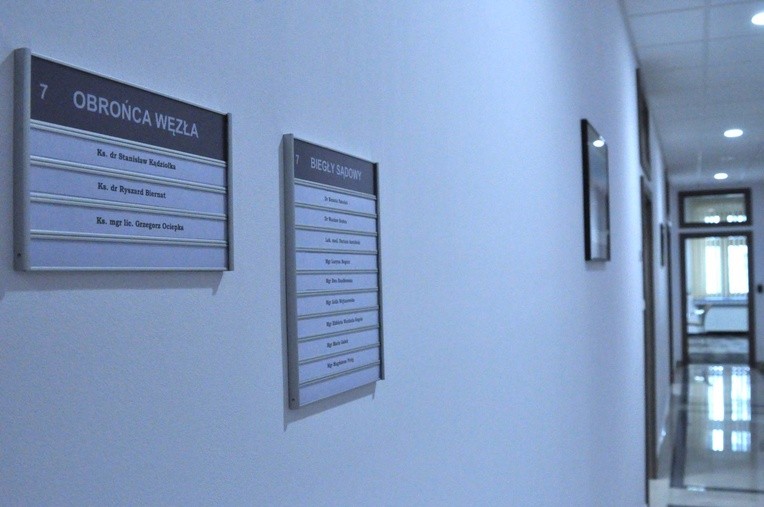 Otwarcie nowej siedziby sądu biskupiego