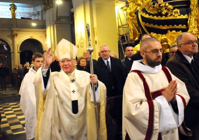 Poświęcenie obrazu Matki Bożej Śnieżnej w Tyńcu - cz. 1