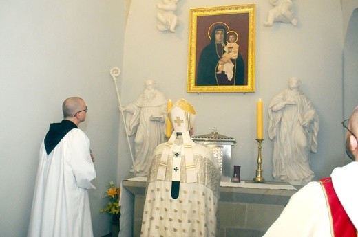 Poświęcenie obrazu Matki Bożej Śnieżnej w Tyńcu - cz. 1