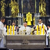 Poświęcenie obrazu Matki Bożej Śnieżnej w Tyńcu - cz. 1