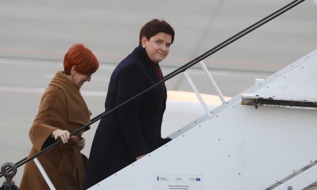 Premier Beata Szydło przybyła do Szwecji