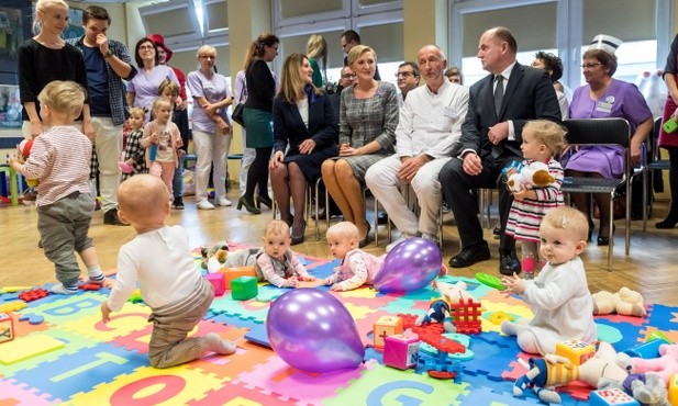 Pierwsza dama uczestniczyła w obchodach Światowego Dnia Wcześniaka
