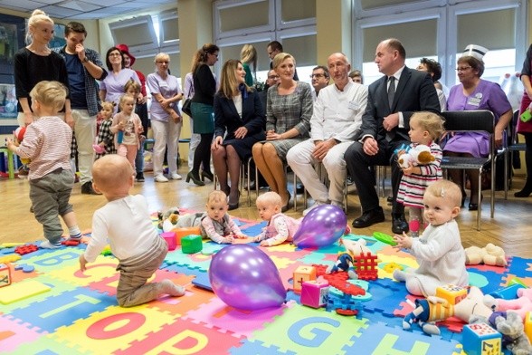 Pierwsza dama uczestniczyła w obchodach Światowego Dnia Wcześniaka