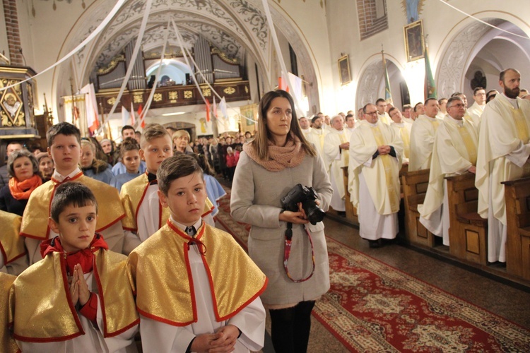 Posłanie ks. Tomasza Fajta w Radłowie