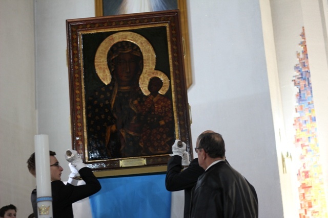 Powitanie Maryi w parafii MB Częstochowskiej w Otwocku