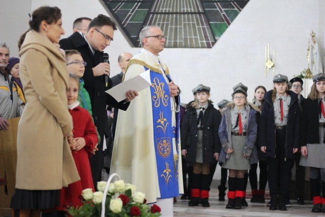 Powitanie Maryi w parafii MB Częstochowskiej w Otwocku