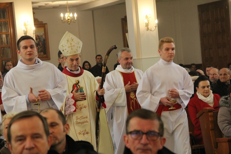 Poświęcenie organów i witraży w Mielcu-Rzochowie