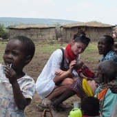 Ewa Chojnowska-Lesiak w Afryce