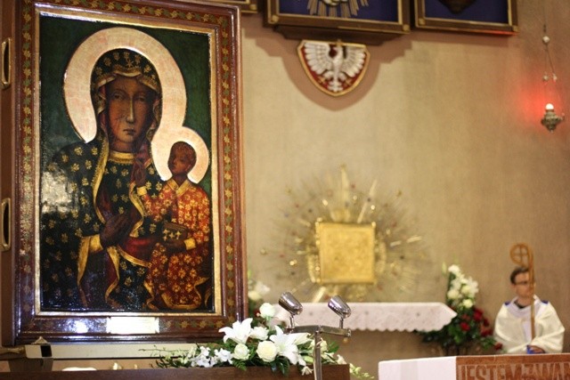 Powitanie Matki w parafii MB Królowej Polski 