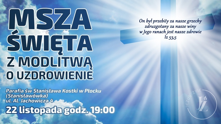 Zaproszenie na Mszę św.