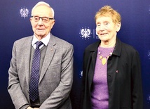 Prof. Hélène Langevin-Joliot i prof. Pierre Joliot.