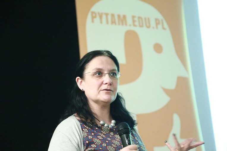 Bogna Białecka w Bobowej