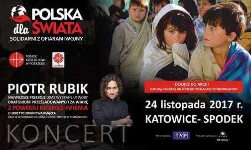 Koncert "Polska dla świata", Katowice, 24 listopada