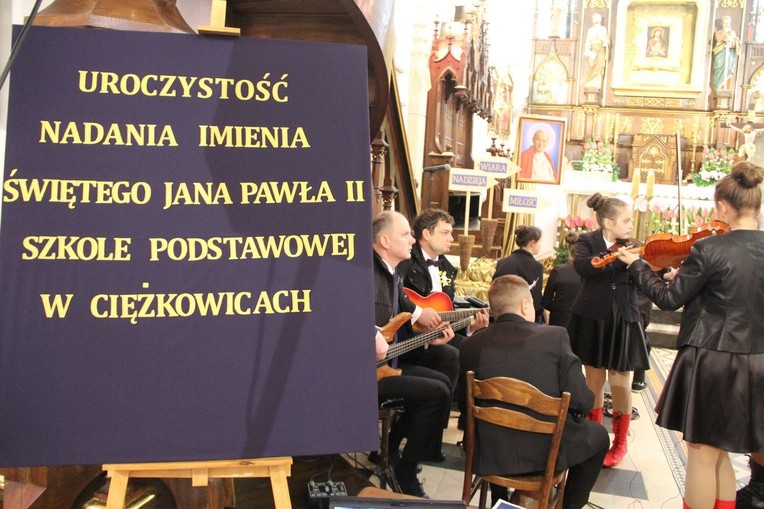 Jan Paweł II w Ciężkowicach