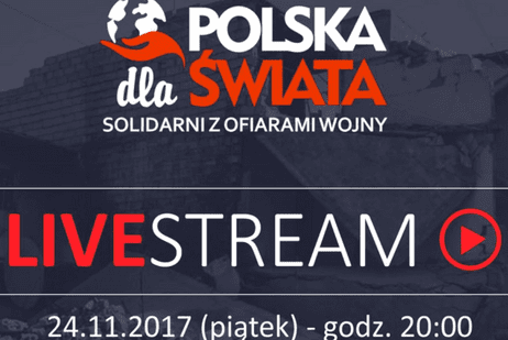Na żywo ze Spodka: Polska dla Świata – solidarni z ofiarami wojny