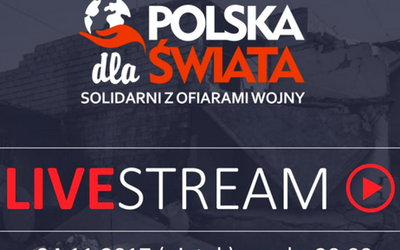 Na żywo ze Spodka: Polska dla Świata – solidarni z ofiarami wojny