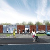 Wizualizacja centrum przesiadkowego w Pszczynie