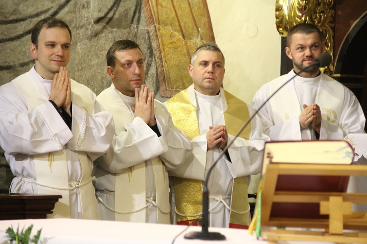 Błogosławieństwo lektorów z dekanatu Stary Sącz