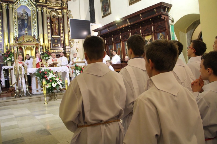 Błogosławieństwo lektorów z dekanatu Stary Sącz