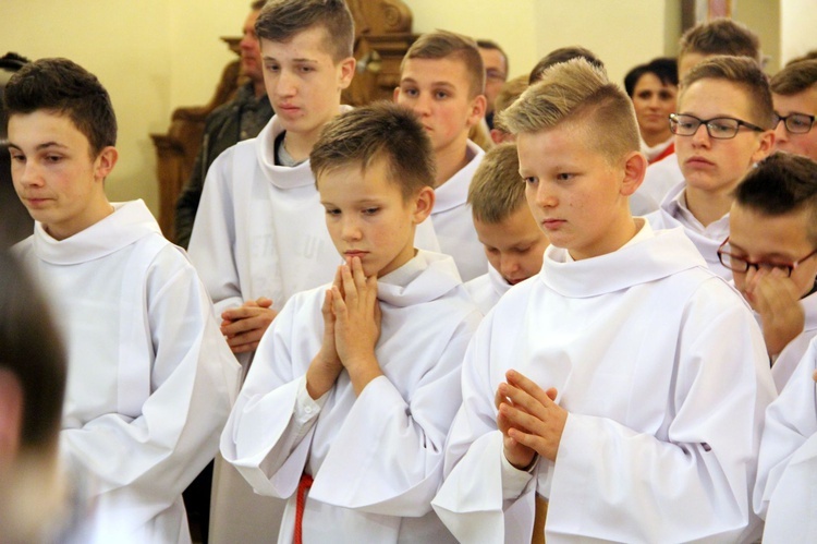 Błogosławieństwo lektorów z dekanatu Stary Sącz