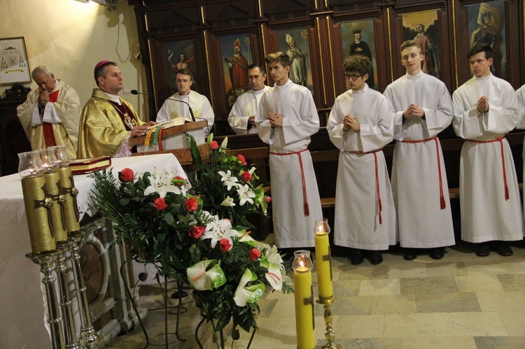 Błogosławieństwo lektorów z dekanatu Stary Sącz